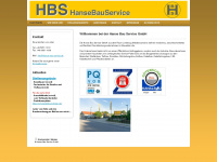 hanse-bau-service.de Webseite Vorschau