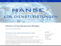 hanse-computerservice.de Webseite Vorschau