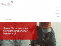 hansestern.de Webseite Vorschau