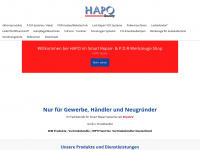hapo-smartrepair-shop.de Webseite Vorschau