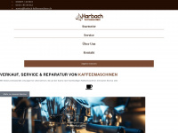 harbach-kaffeemaschinen.de Webseite Vorschau