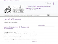 harburg-evangelisch.de Webseite Vorschau