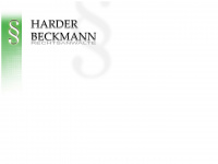 harder-beckmann.de Webseite Vorschau