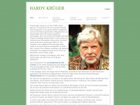 hardy-kruger.de Webseite Vorschau