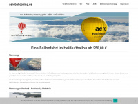 aeroballooning.de Webseite Vorschau