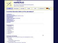harerod.de Webseite Vorschau