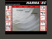 harmatec.com Webseite Vorschau