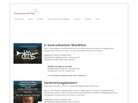 harmoniemusik-kriens.ch Webseite Vorschau