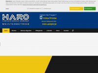 haro-stapler.de Webseite Vorschau