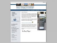harry-klingel.de Webseite Vorschau