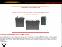 hartgummibatterie.de Webseite Vorschau