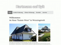 hartmann-auf-sylt.de Webseite Vorschau