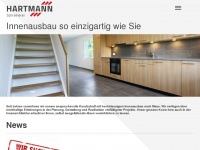 hartmann-schreinerei.ch Webseite Vorschau
