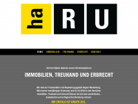 haru.ch Webseite Vorschau