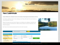 harz-lastminute.de Webseite Vorschau