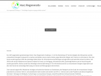 harz-regenerativ.de Webseite Vorschau