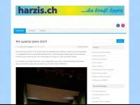 harzis.ch Webseite Vorschau