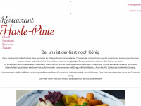 haslepinte.ch Webseite Vorschau