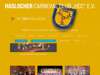 haslocher-carneval-club.de Webseite Vorschau