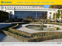 haubner.co.at Webseite Vorschau