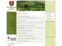 haugsdorf.at Webseite Vorschau