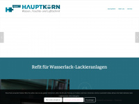 hauptkorn.de Webseite Vorschau