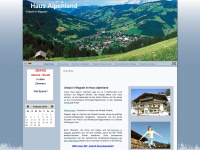 haus-alpenland.at Webseite Vorschau