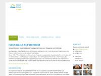 haus-dana.de Webseite Vorschau