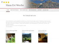 haus-evi-wechs.de Webseite Vorschau