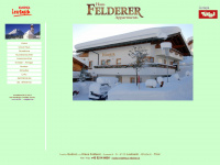 haus-felderer.at Webseite Vorschau