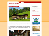 haus-hallinger.at Webseite Vorschau