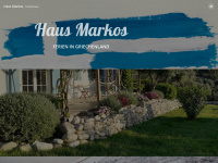 haus-markos.de Webseite Vorschau