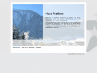 haus-marlene.at Webseite Vorschau