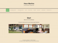 haus-martina.de Webseite Vorschau