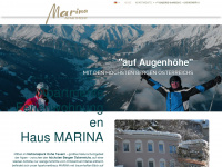 haus-marina.at Webseite Vorschau