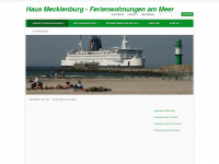 haus-mecklenburg.de Webseite Vorschau