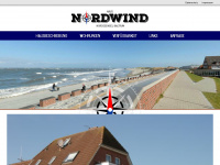 haus-nordwind.de Webseite Vorschau