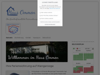 haus-ommen-wangerooge.de Webseite Vorschau
