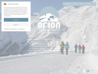 haus-orion.ch Webseite Vorschau