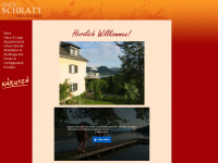 haus-schratt.at Webseite Vorschau