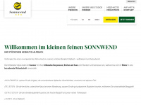 haus-sonnwend.at Webseite Vorschau