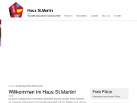 haus-stmartin.ch Webseite Vorschau