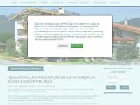 haus-unterberg.at Webseite Vorschau