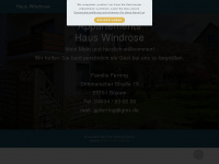 haus-windrose-buesum.de Webseite Vorschau