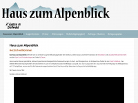 haus-zum-alpenblick.ch Webseite Vorschau