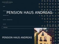 pension-haus-andreas.de Webseite Vorschau