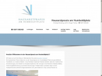 hausarztpraxis-humboldtplatz.de Webseite Vorschau