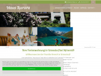 hausaurora.at Webseite Vorschau