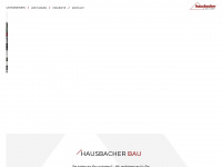 hausbacher-bau.at Webseite Vorschau