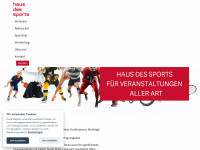 hausdessports.ch Webseite Vorschau